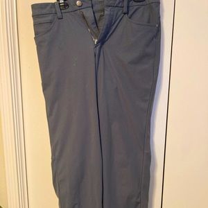 Gray lululemon ABC pants 32 slim fit.
